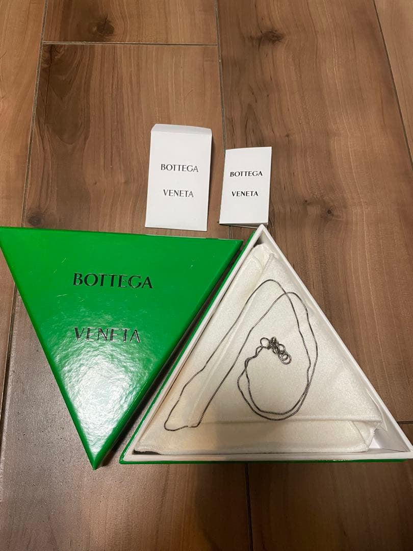 BOTTEGA VENETA チェーンネックレス　silver925