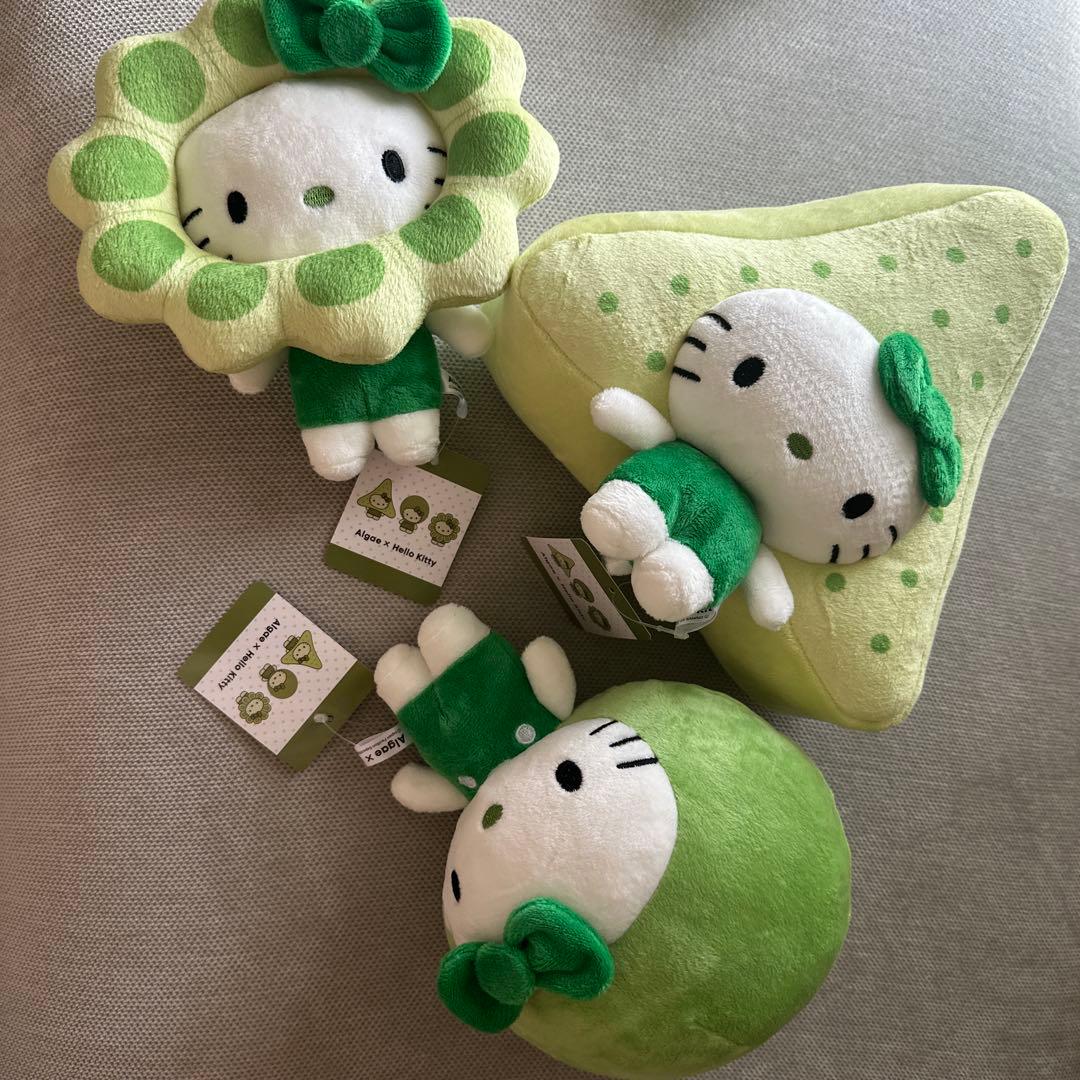 大阪万博 2025 日本館 ハローキティ 藻類 ぬいぐるみ Algae 藻 - メルカリ