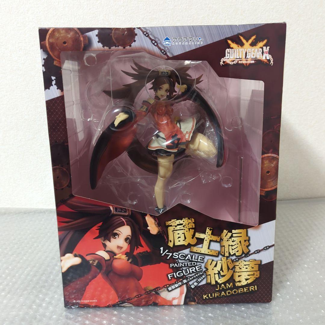 〚希少〛蔵土縁紗夢 ギルティギア 1/7 フィギュア アクアマリン