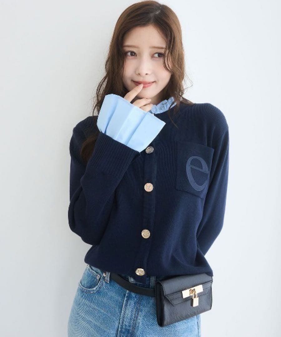 最終値下げ Attached collar ニットジャケット