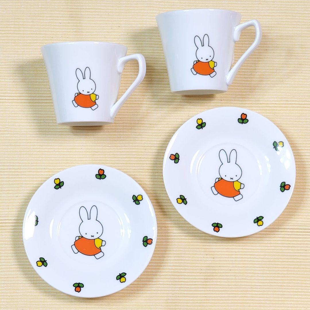 フジパン ミッフィー ペアティーカップ&ソーサー - メルカリ