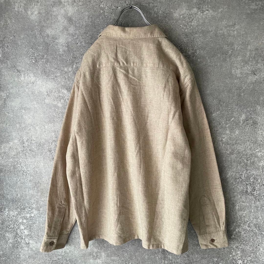 TENDERLOIN テンダーロイン オープンカラー シャツ ベージュ - メルカリ
