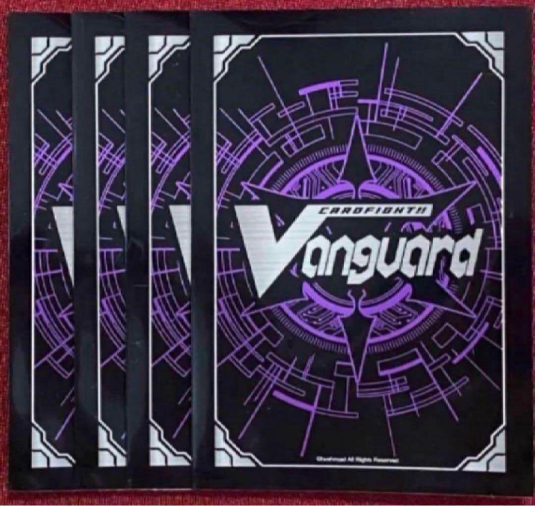 未使用 ヴァンガード 共通面 スリーブ 4枚 紫 A - メルカリ