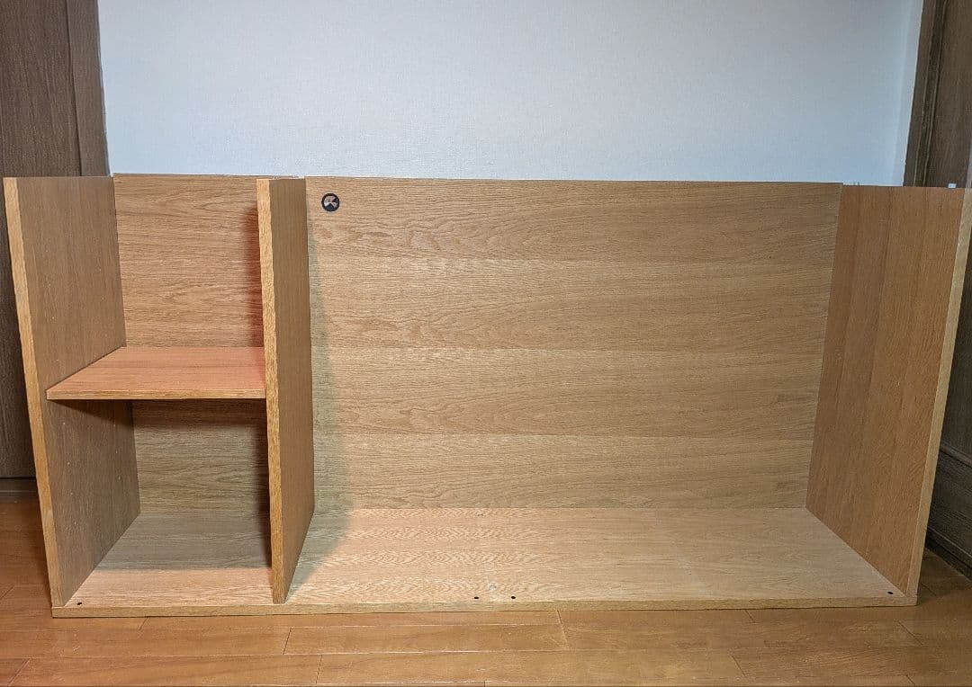 《送料込》無印良品 スタッキングキャビネット 追加パーツ 棚 テレビ台収納 木製