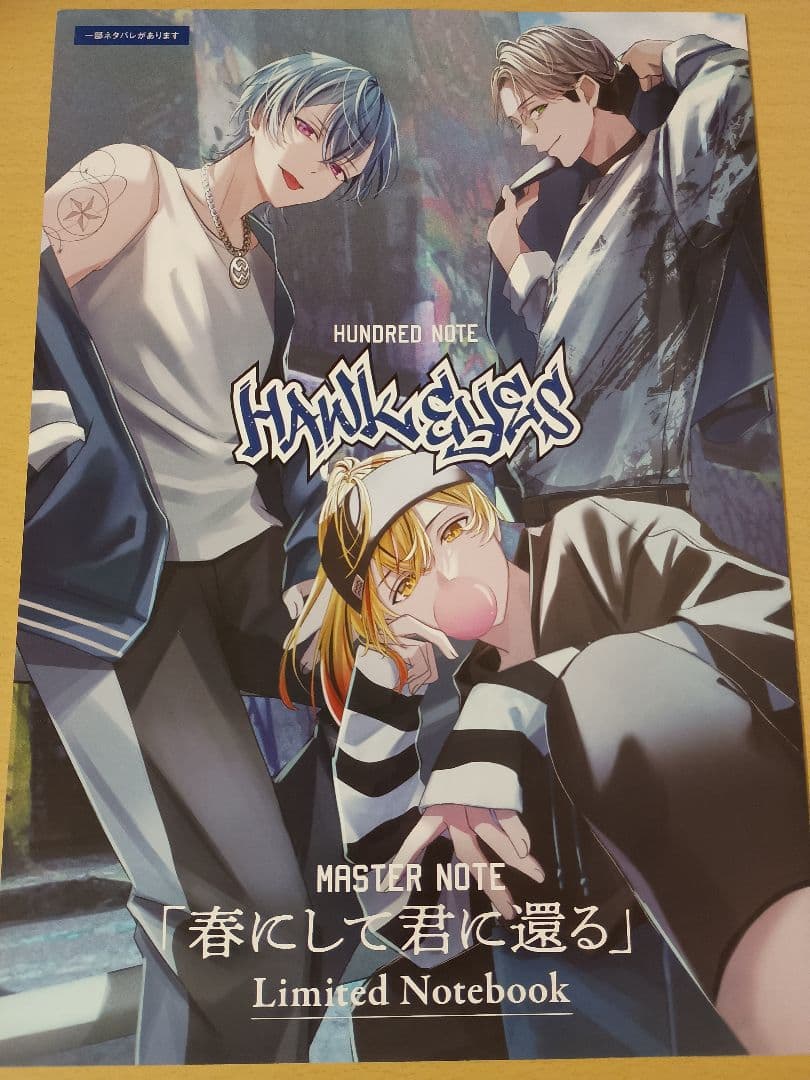 ハンドレッドノート パンフレット ホークアイズ 司波仁 物怪瑠衣 枯柳杖道