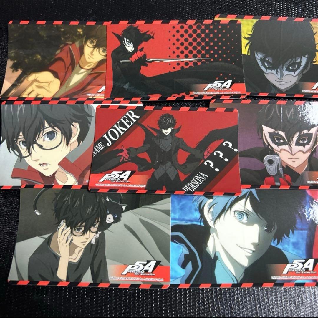 希少 ペルソナ5 雨宮 蓮 ジョーカー セット売り カットイン 場面写