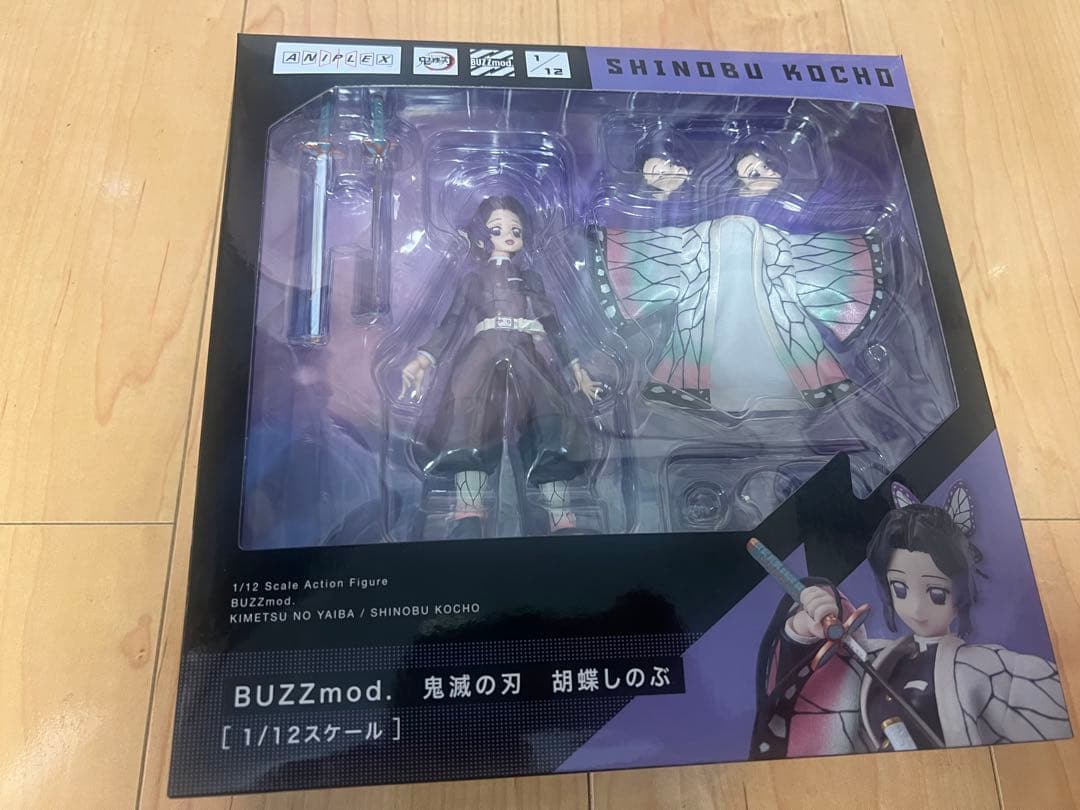 BUZZmod. 鬼滅の刃 胡蝶しのぶ 1/12 トピックス】TVアニメ『鬼滅の刃』より”胡蝶しのぶ”が、1/12スケール