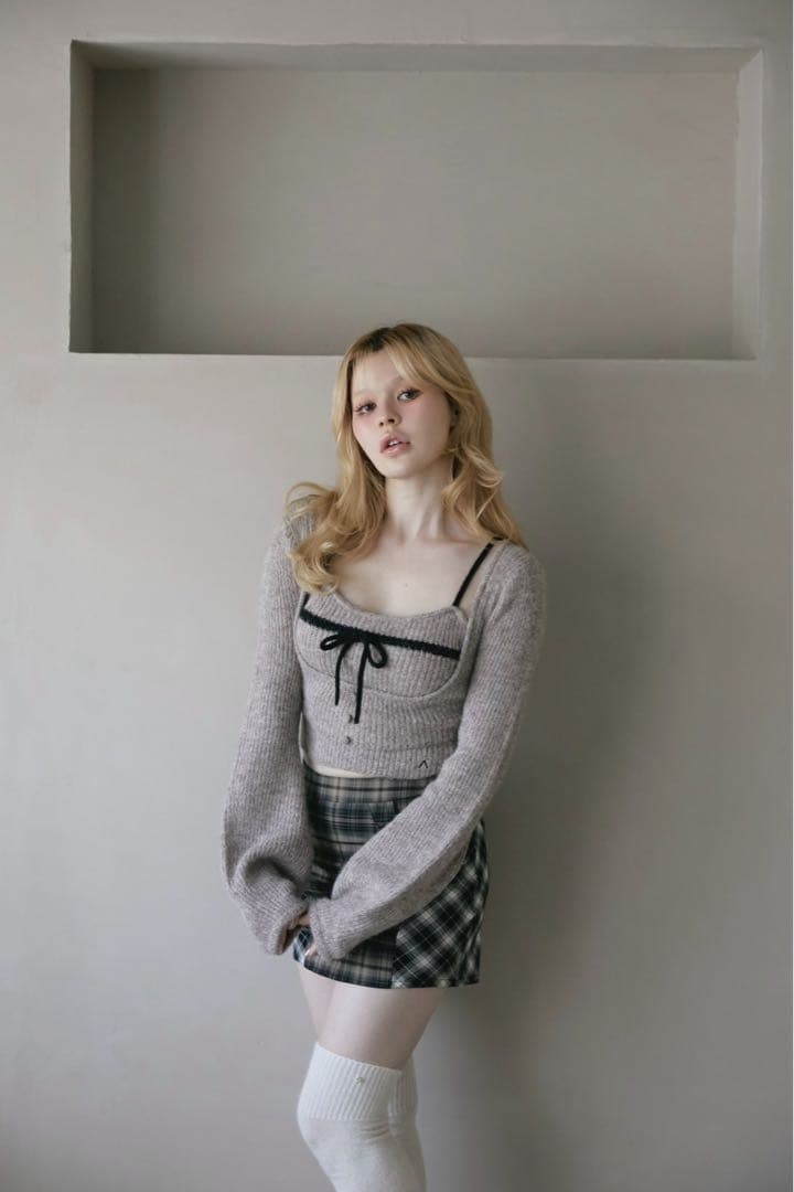 ANDMARY Natalie ribbon set （ブランド、洗濯タグあり） - メルカリ