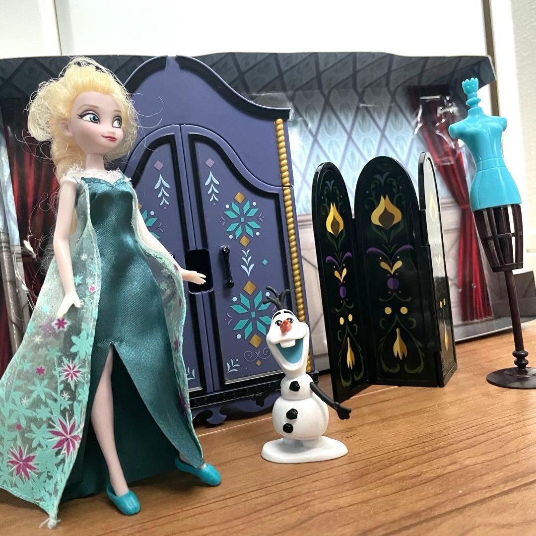 廃盤品・希少 】アナ雪 エルサ ワードローブセット - メルカリ