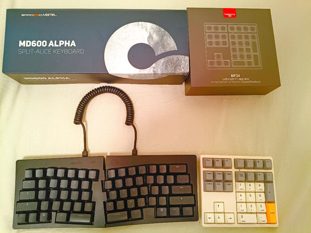 キーボード MiSTEL MD600 Alpha + BRIMFORD MF34