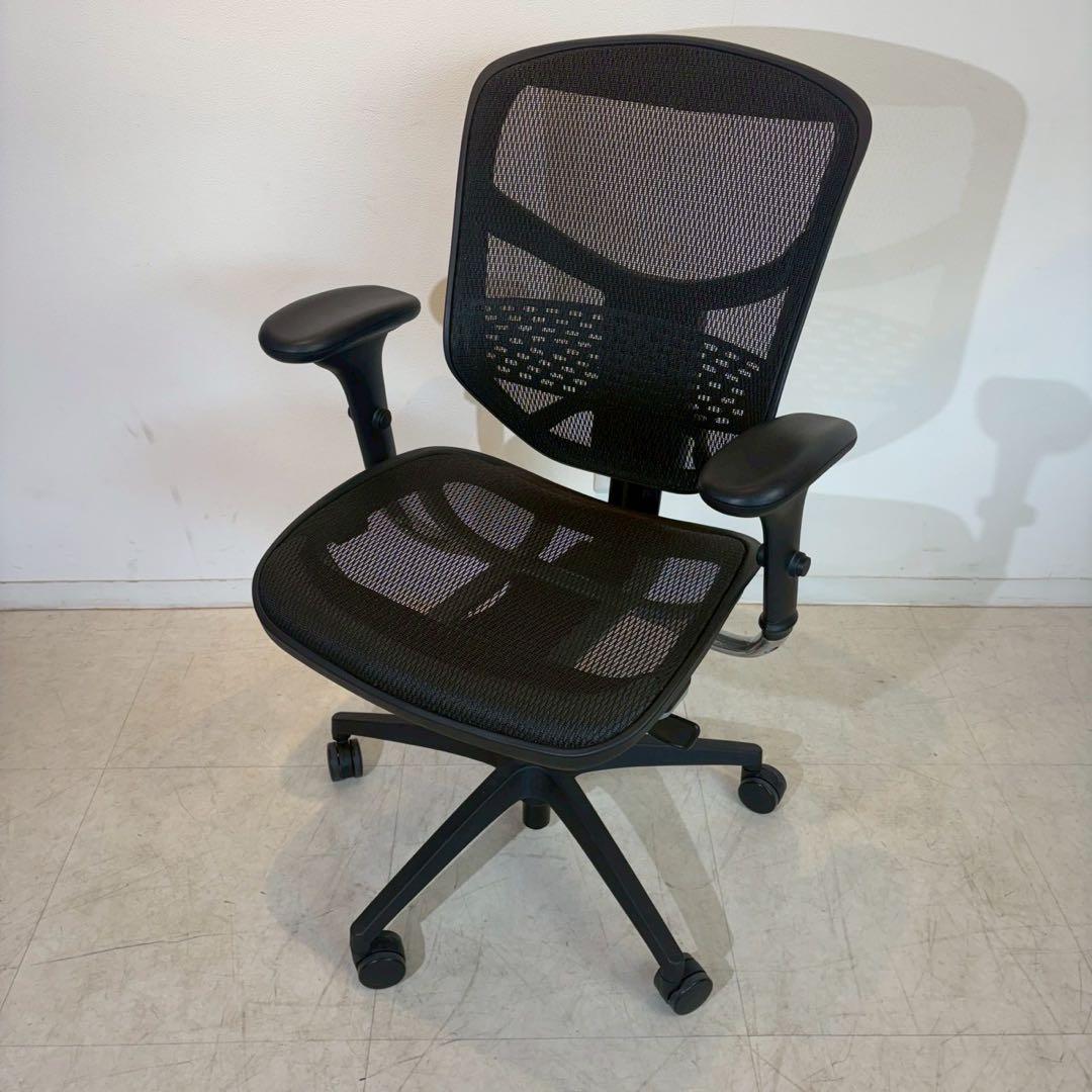 エンジョイ Ergohumanエルゴヒューマン 肘付きオフィスチェア 3/3