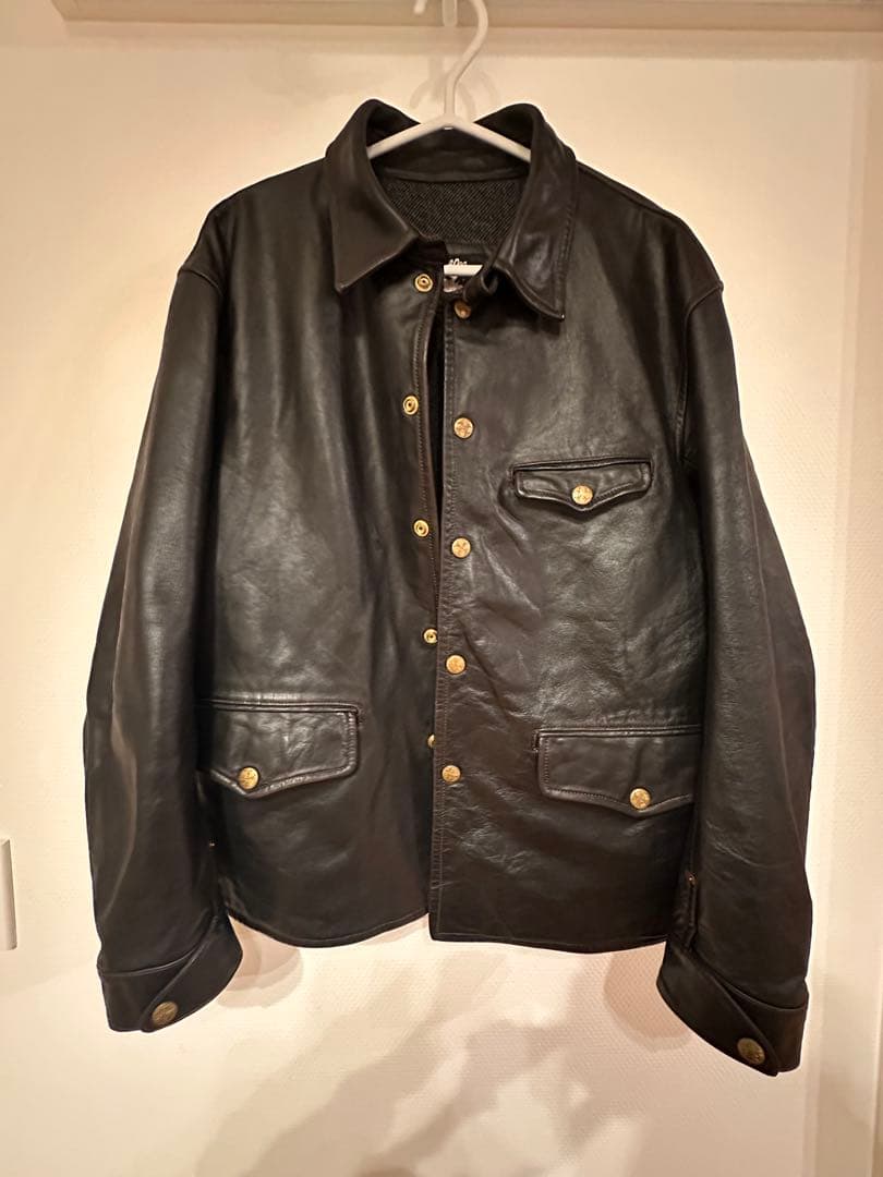 馬革　ホースハイド　ブレーキマンジャケット　カーコート