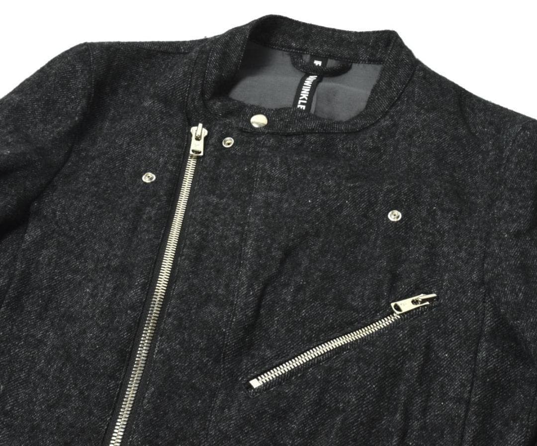 7.9万 リップヴァンウィンクル ウールジャージー ライダース 3 RB-336