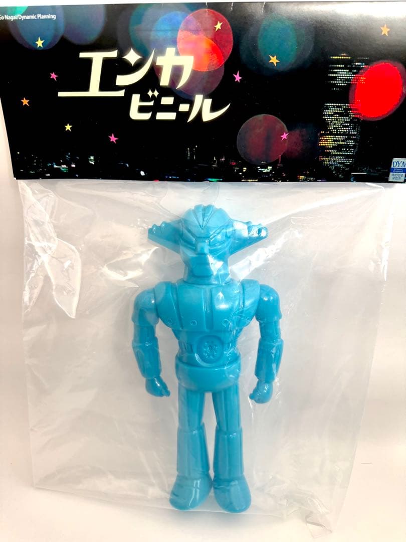 ENKA VINYL エンカビニール　鋼鉄ジーク　青色蓄光素体　ワンフェス冬