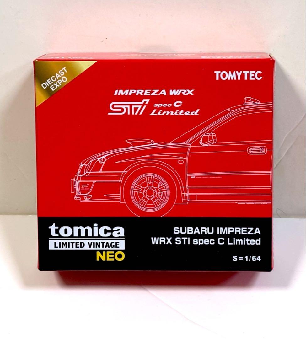 トミカリミテッドヴィンテージネオ スバル インプレッサ WRX STi (赤