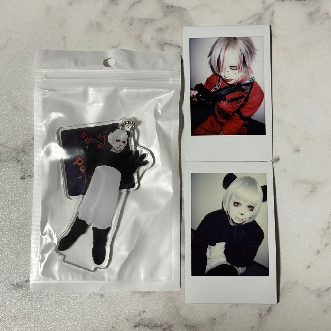 ザアザア 零夜さんチェキ+亞んさんチェキ・アクリルキーホルダー