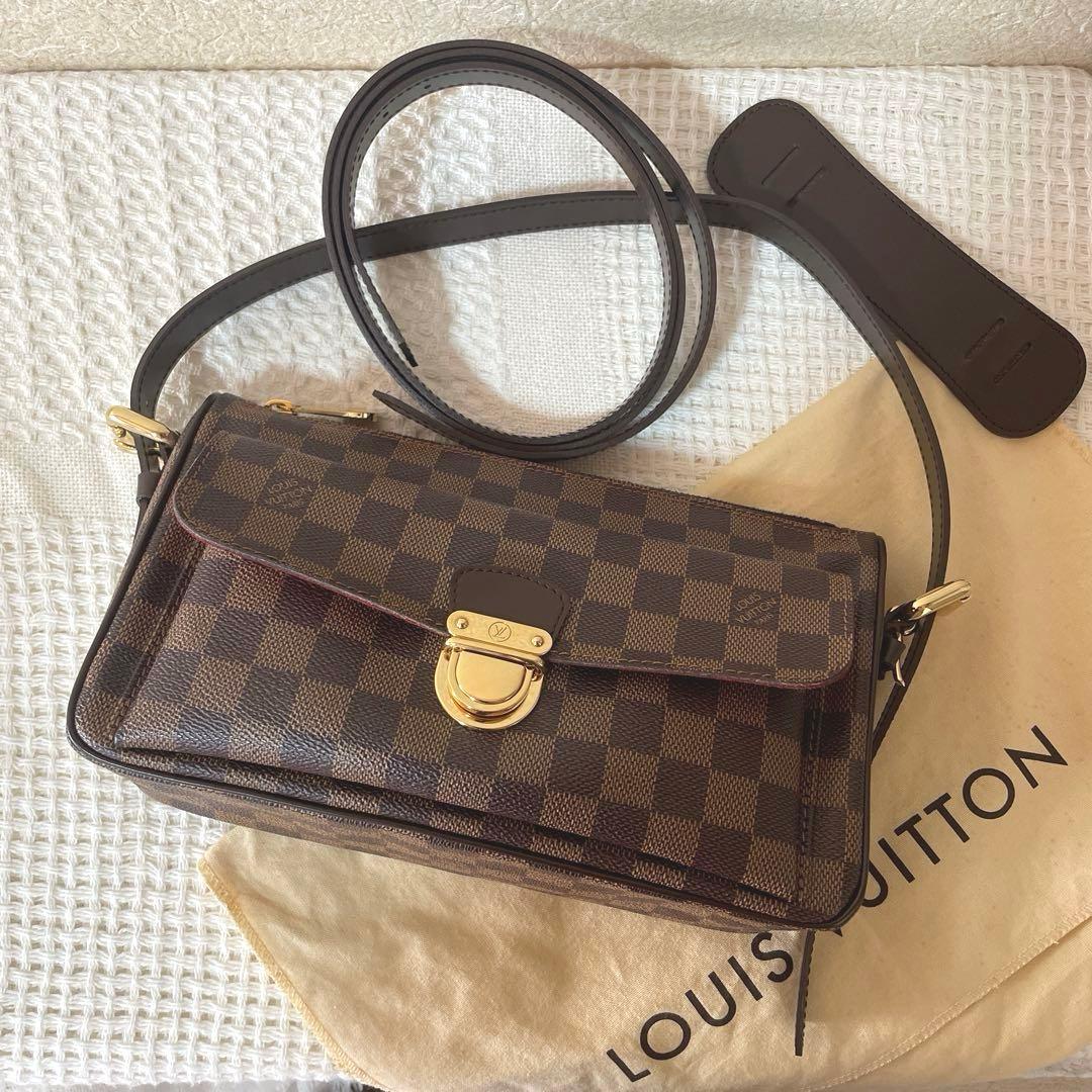 ジャック　ルイヴィトン　ダミエ　エベヌ　ラヴェッロ　GM LOUIS VUITTON（ルイ・ヴィトン） ラヴェッロ GM ショルダーバッグ