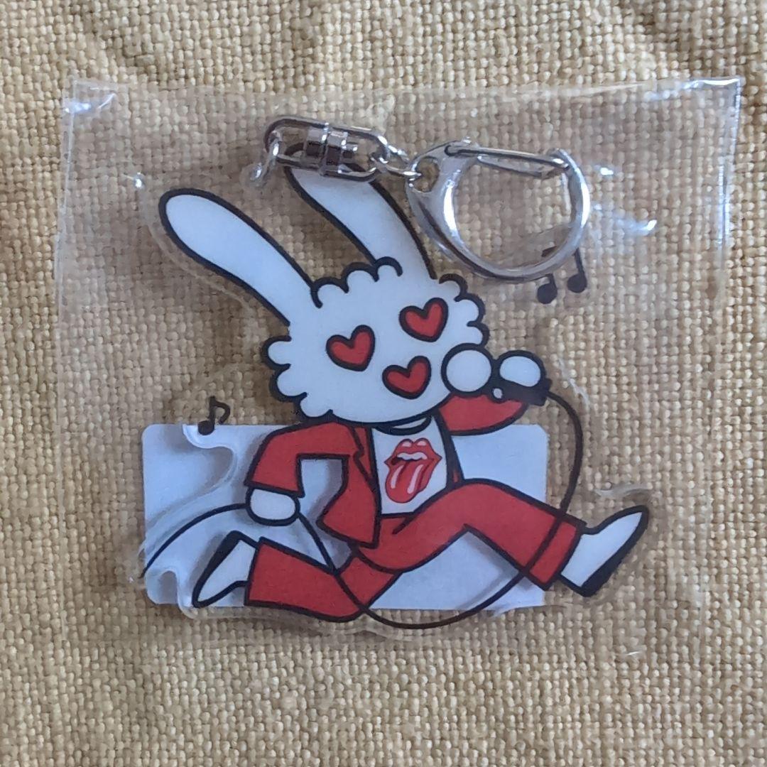 忌野清志郎ヒトハタウサギアクリルキーホルダーRolling Stonesコラボ