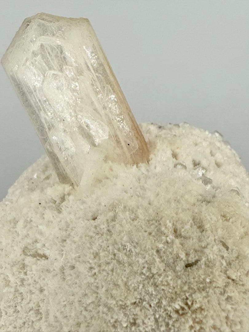 未使用レア 『雪見だいふく』モルデナイト モルデン沸石 原石 鉱物標本