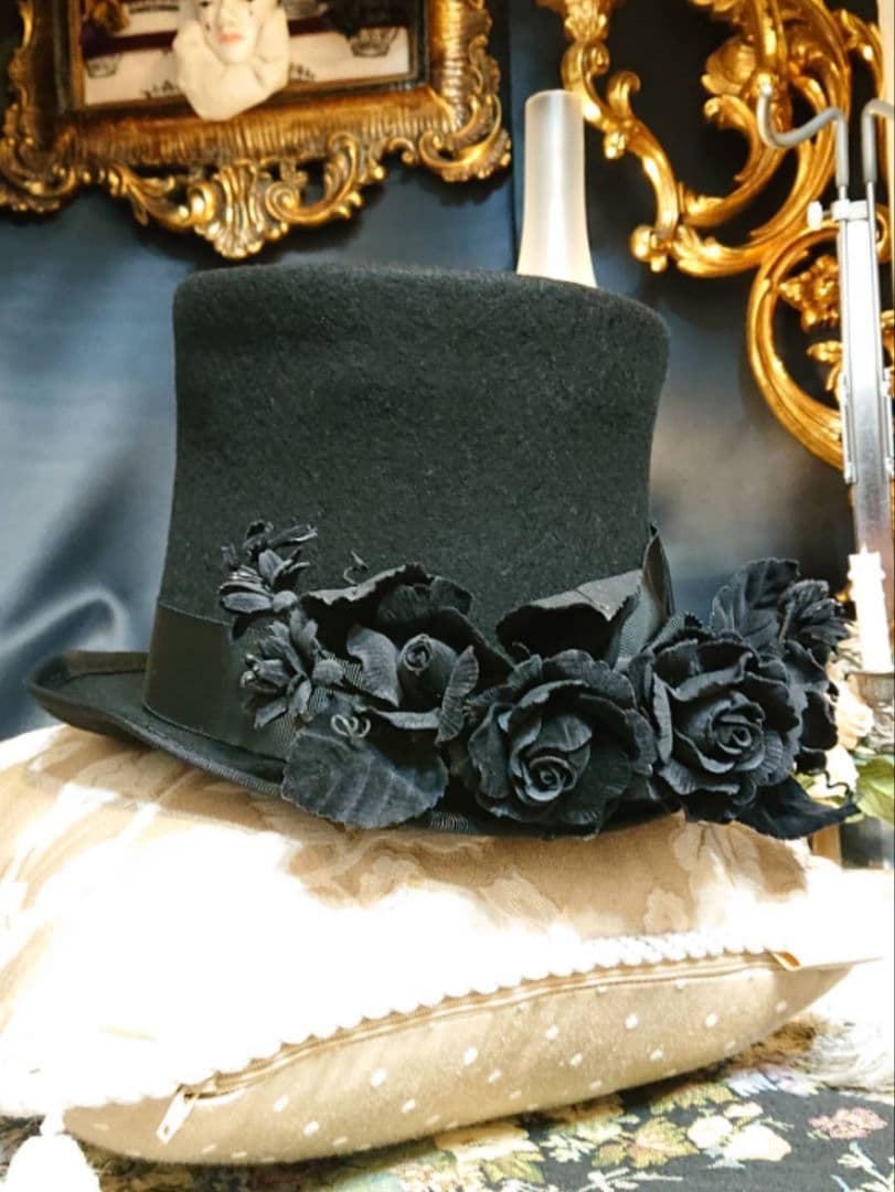 【完全処分☆】ヴィクトリアンメイデン 初期 ローズ シルクハット 未使用