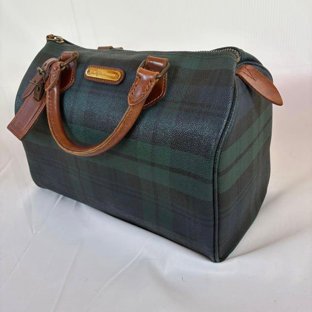 【A美品】Polo Ralph Lauren ボストンバッグ