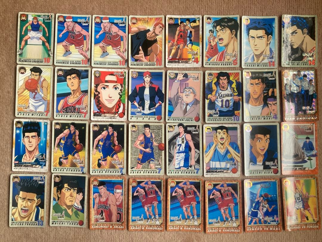 スラムダンク トレーディングカード スラムダンク トレーディングカードセット - メルカリ