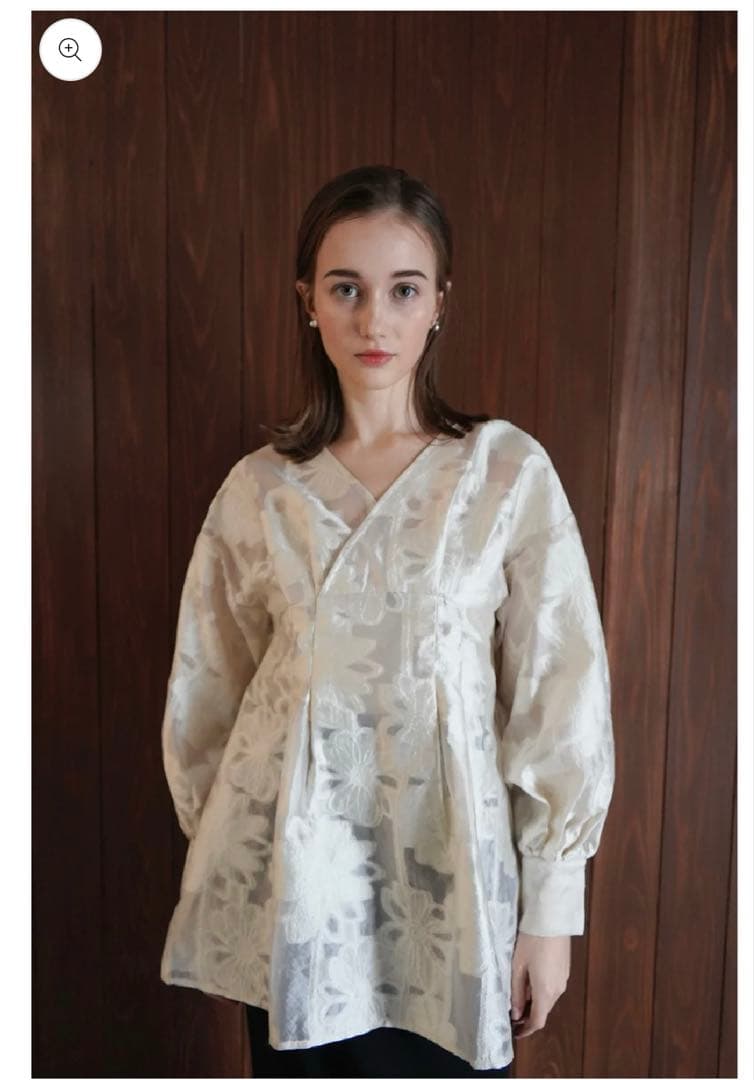 【Acka.】jacquard mini dress