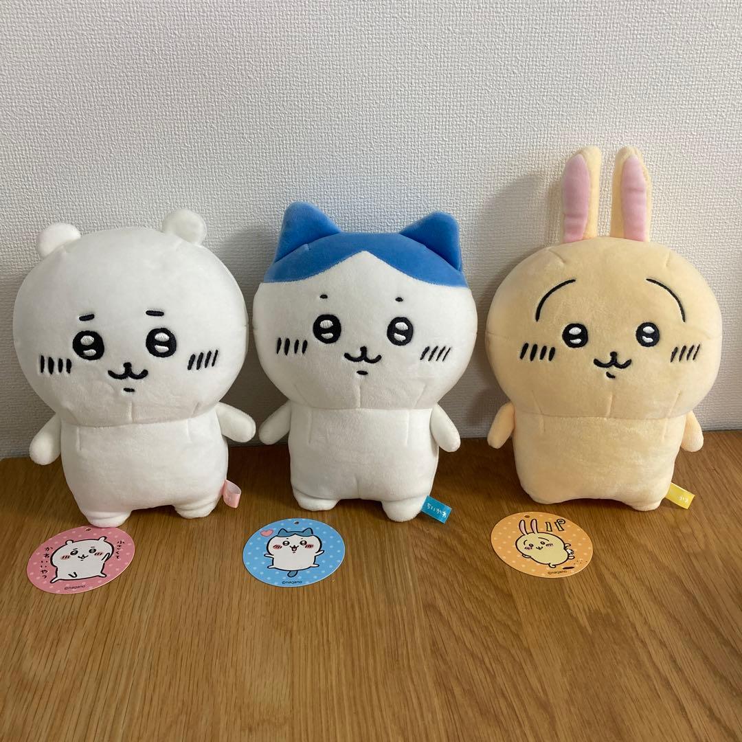 ちいかわ ぬいぐるみS 初期 ちいかわ・ハチワレ・うさぎ3体セット