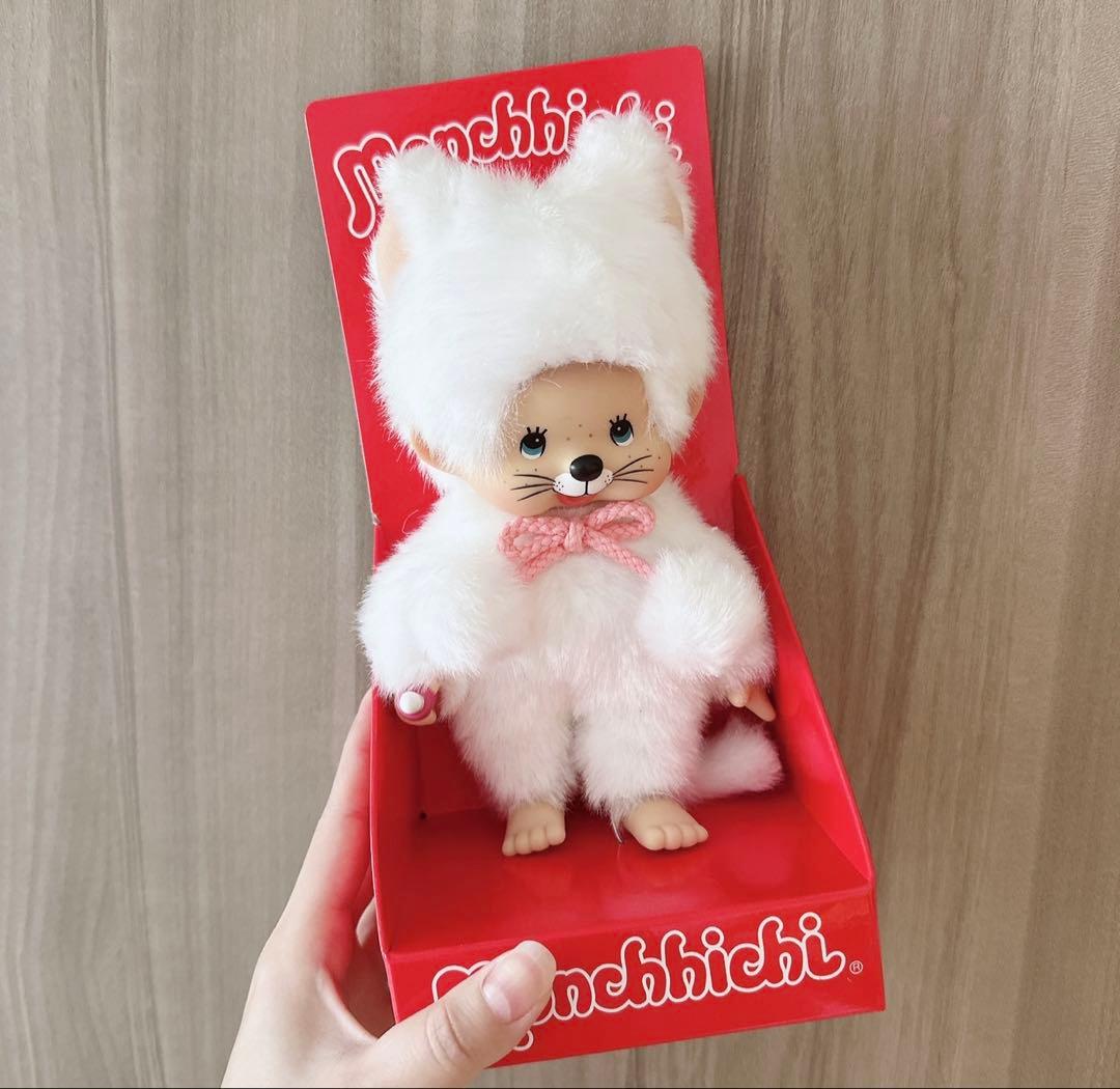 海外限定】モンチッチ 白い猫 ホワイトキャット - メルカリ