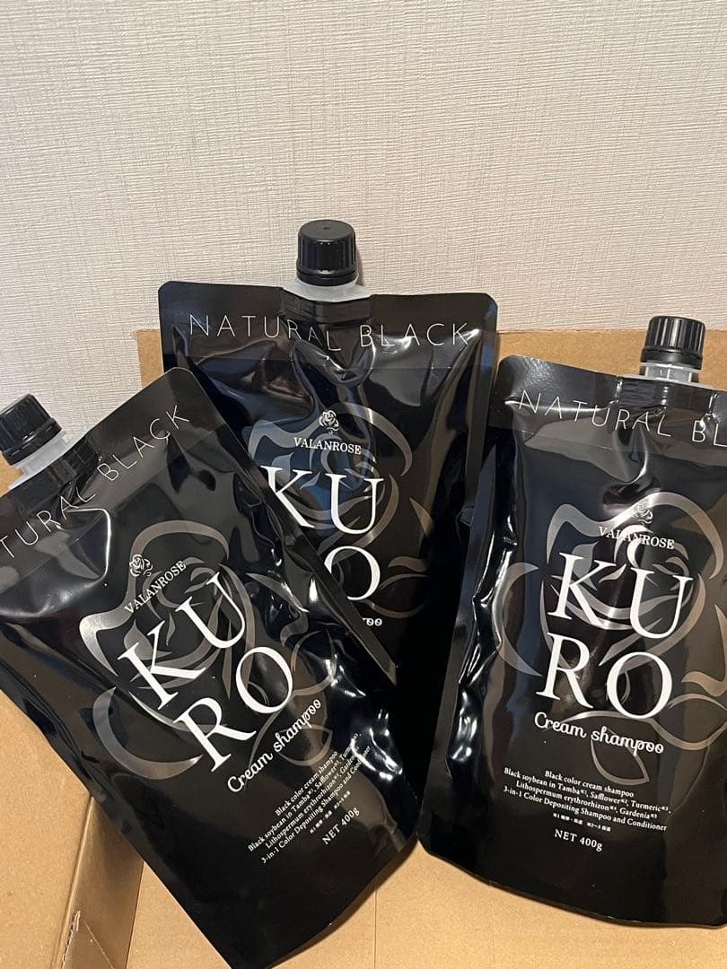 週末限定値引！KURO シャンプー　黒　3個セット 楽天市場】【LINEお友だち追加で500円クーポン】3個セット KURO