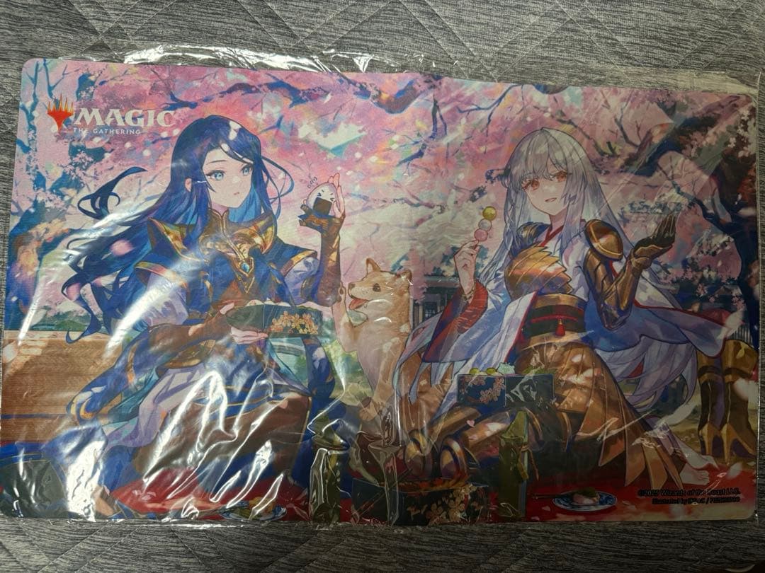 MTG 放浪皇のお花見キャンペーン 放浪皇 ナーセット未開封 プレイマット