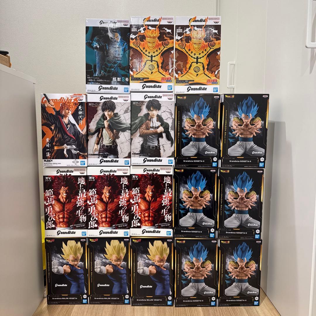 最新プライズフィギュア 18個まとめ売り　グランディスタ