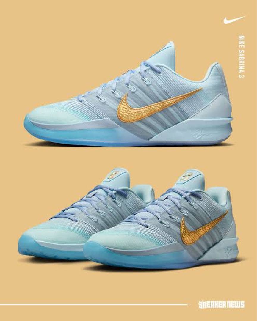 ナイキ サブリナ3 ブループリントバスケットボールシューズ - メルカリ