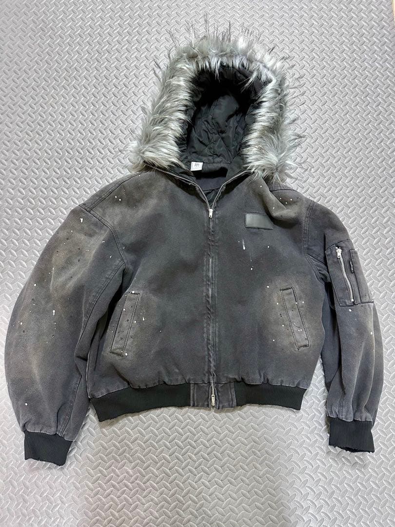 【地底人】ウォッシュドファージャケット L2205 Sサイズ 未使用品