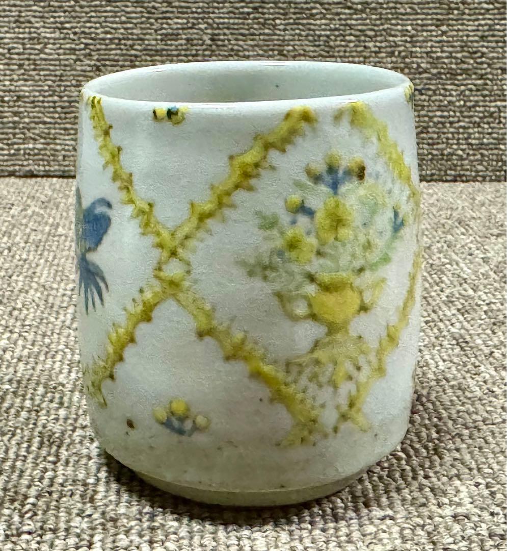 更紗柄 山崎裕理 湯呑み