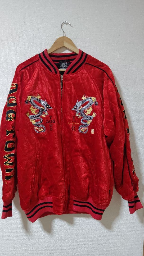 美品 DOGTOWN スカジャン ベロア SIZE XL