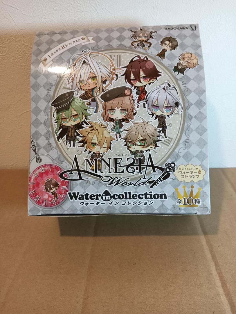 【新品未開封】アムネシアワールド　ウォーターインコレクション BOX 全10種