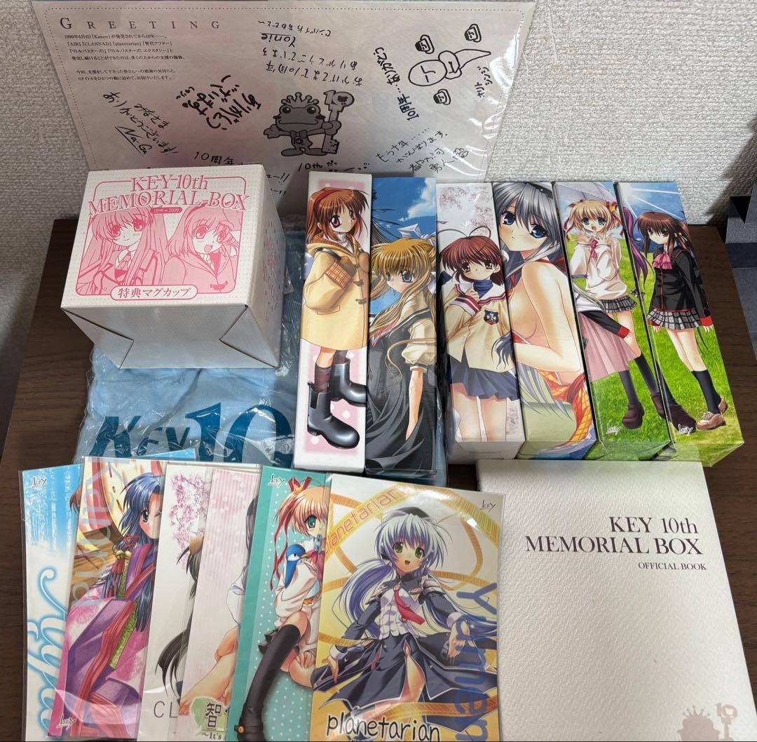 KEY 10th MEMORIAL BOX 限定版セット グッズのみ - メルカリ