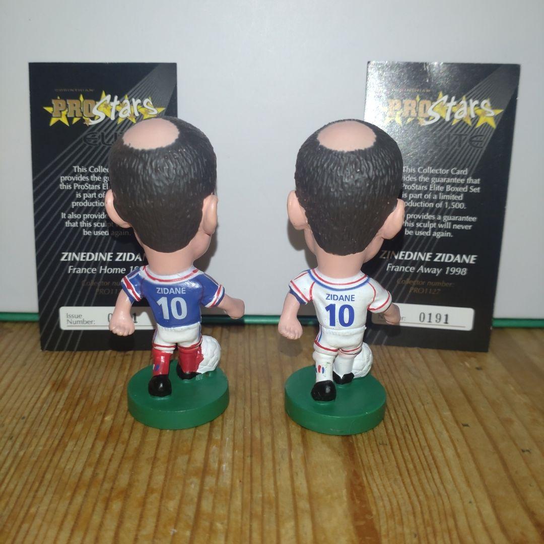 ジダン フランス代表 プロスターズエリート サッカーフィギュア2体