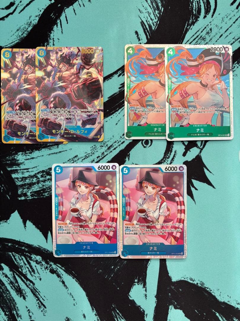 ワンピースカード SR SEC まとめ売り ルフィ ナミ - メルカリ