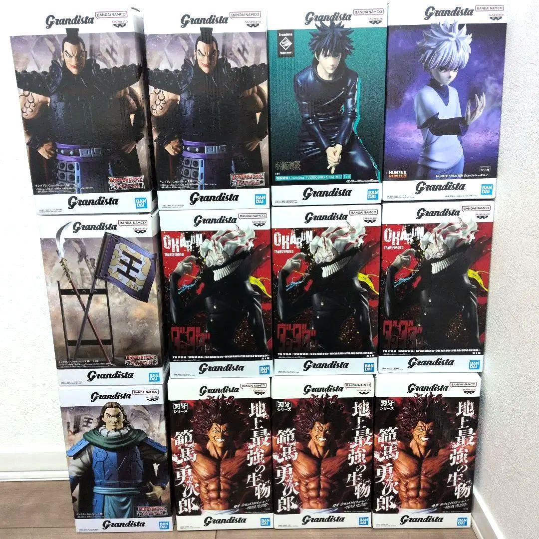 人気アニメプライズフィギュア　grandista まとめ売り　12点セット
