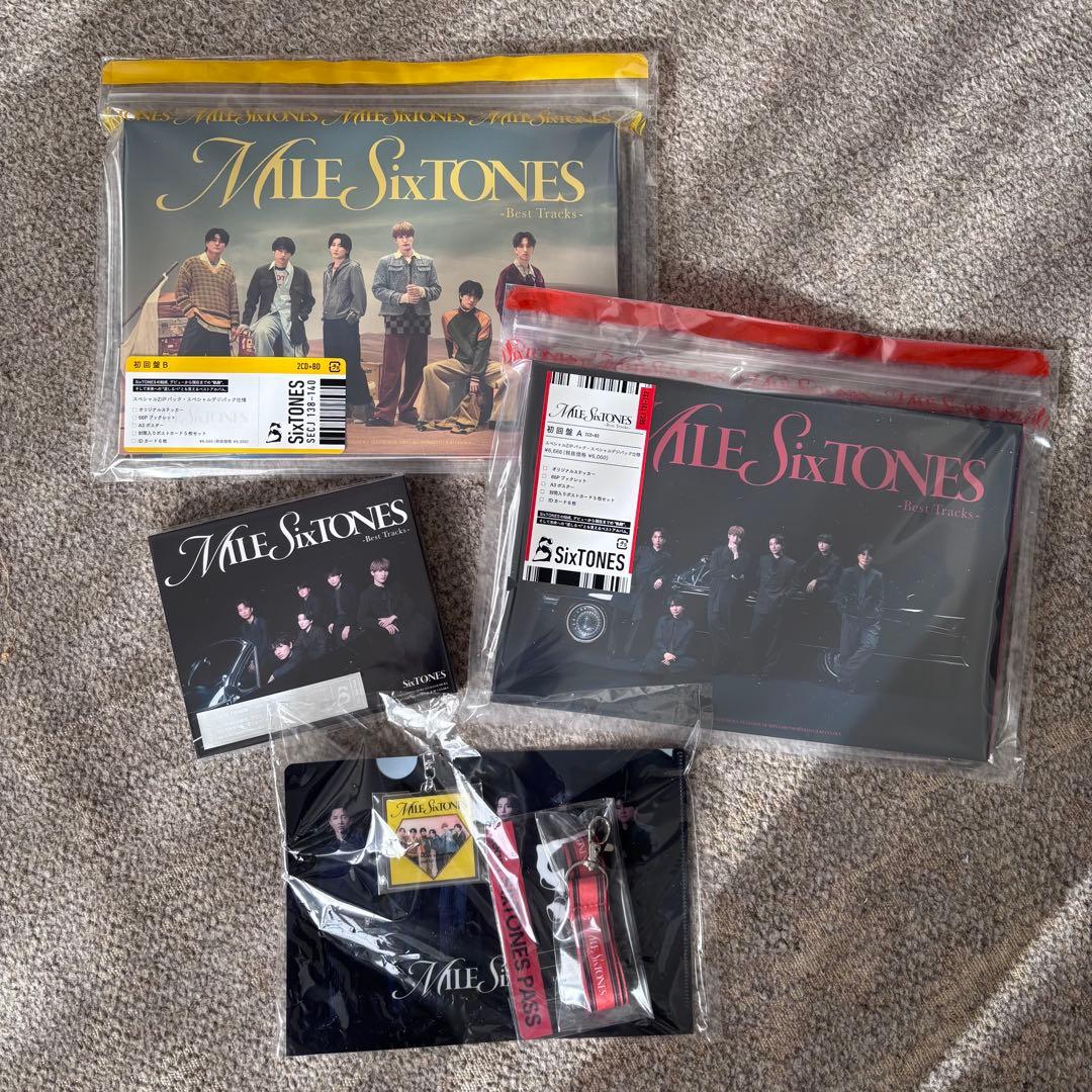 【3形態セット／3種特典付き】SixTONES / MILESixTONES Amazon.co.jp: MILESixTONES -Best Tracks- (通常盤) - SixTONES(特典