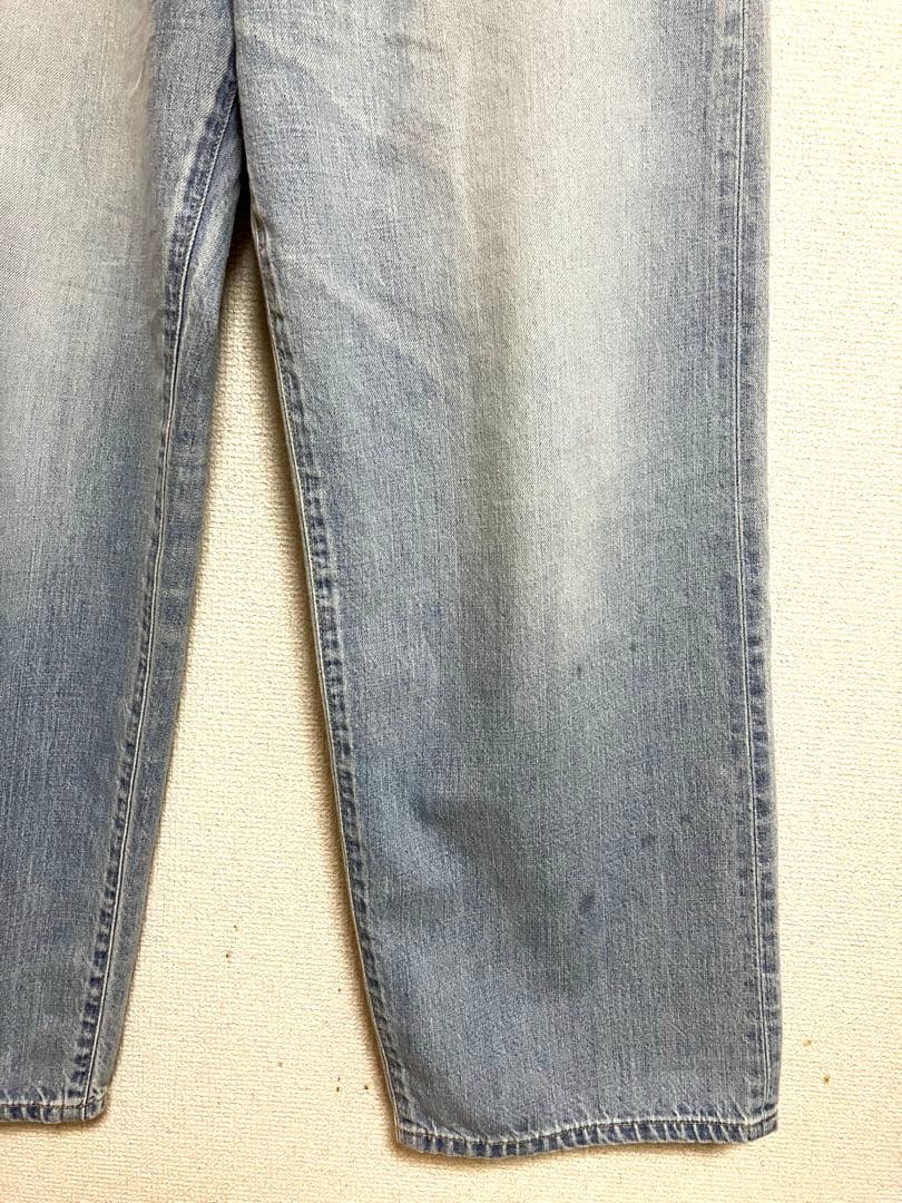 RH Vintage オーガニックコットン ビッグデニムパンツ（blue） 25