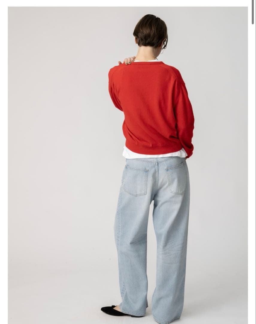 RH Vintage オーガニックコットン ビッグデニムパンツ（blue） 25