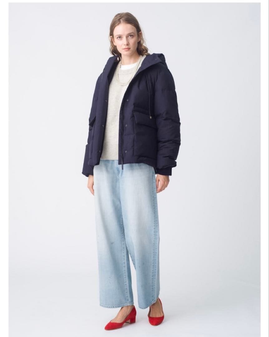 RH Vintage オーガニックコットン ビッグデニムパンツ（blue） 25