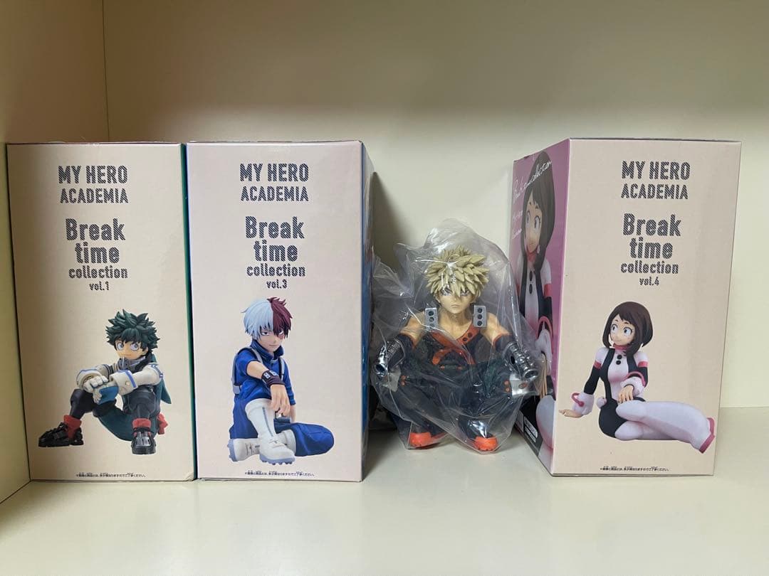 新品 ヒロアカ 4体セット Break time collection - メルカリ