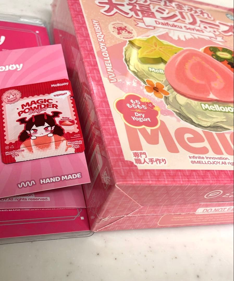 mellojoyスクイーズ 大福シリーズ 未開封2つセット