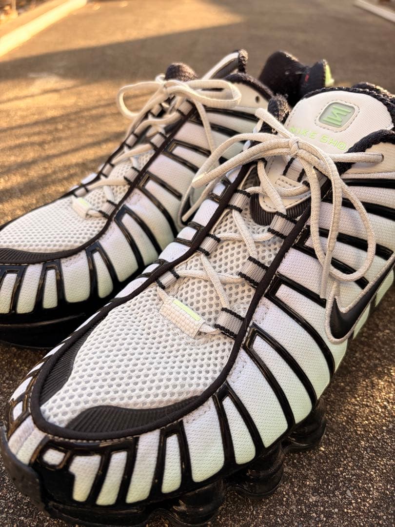 靴 Nike Shox TL Vapor Green Photon Dust