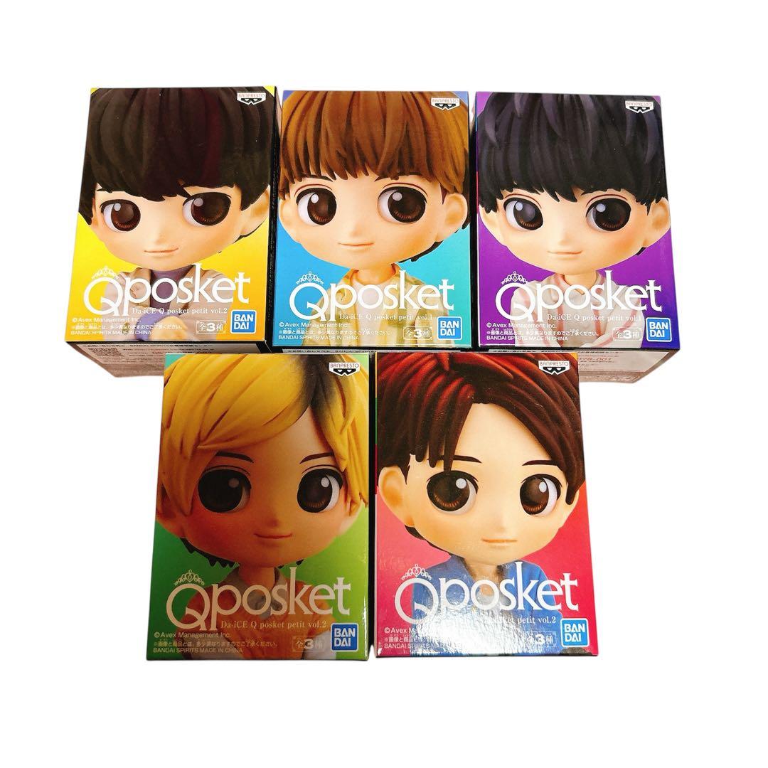 新品未開封 Da-iCE Qposket フィギュア 5人セット 楽天市場】BANDAI SPIRITS/バンダイスピリッツ Da-iCE Qposket petit