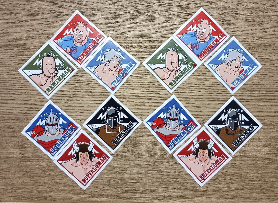 非売品 キン肉マン ステッカー キン肉マンステーション ノベルティ